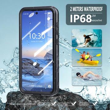 Samsung Galaxy A36 Redpepper A Series IP68 vandtæt etui - sort / klar