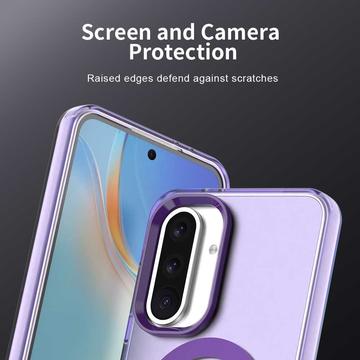 Samsung Galaxy A36/A56 UltraGuard Matte MagSafe Cover - mørk lilla