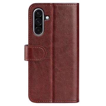 Samsung Galaxy A36 Pung med Magnetisk Lukning - brun