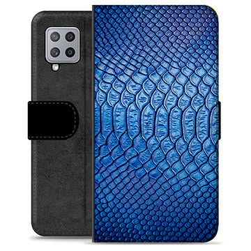 Samsung Galaxy A42 5G Premium Flip Cover med Pung - Læder