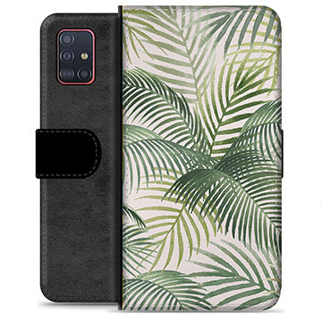 Samsung Galaxy A51 Premium Flip Cover med Pung - Tropic
