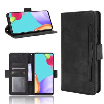 Samsung Galaxy A52 5G/A52s 5G Pung Cover med Kortholder - Sort