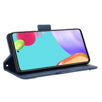 Samsung Galaxy A52 5G/A52s 5G Pung Cover med Kortholder - Blå