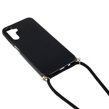 Samsung Galaxy A54 5G TPU Cover med Nøglesnor - Sort