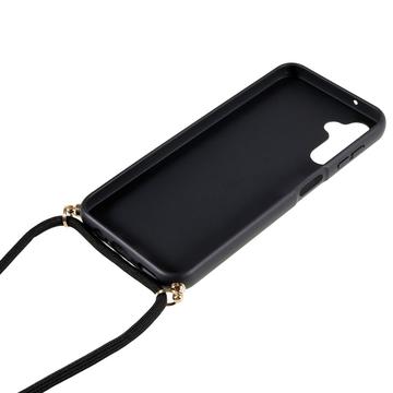 Samsung Galaxy A54 5G TPU Cover med Nøglesnor - Sort