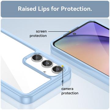 Samsung Galaxy A55 Anti-Shock Hybrid Cover - Blå