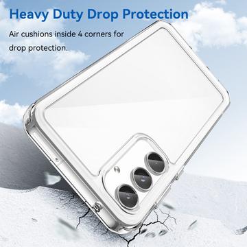 Samsung Galaxy A55 Anti-Shock Hybrid Cover - Gennemsigtig