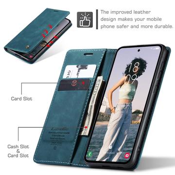 Samsung Galaxy A55 Caseme 013 Series Pung - Blå