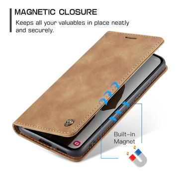 Samsung Galaxy A55 Caseme 013 Series Pung - Brun