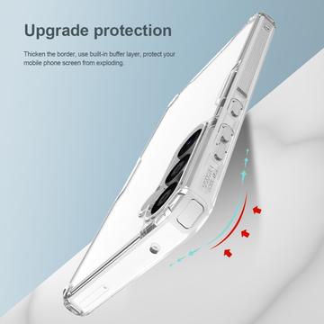 Samsung Galaxy A55 Nillkin Nature TPU Pro Hybrid Cover - Gennemsigtig