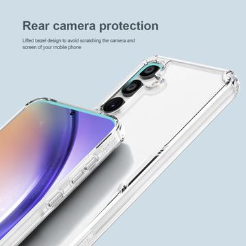 Samsung Galaxy A55 Nillkin Nature TPU Pro Hybrid Cover - Gennemsigtig
