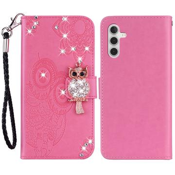Samsung Galaxy A55 Ugle Rhinsten Pung - Hot Pink