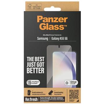 Samsung Galaxy A55 PanzerGlass Ultra-Wide Fit Skærmbeskyttelse - 9H