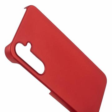 Samsung Galaxy A55 Gummibelagt Plastik Cover - Rød