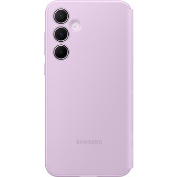 Samsung Galaxy A55 Smart View Wallet Cover EF-ZA556CVEGWW - Lyselilla