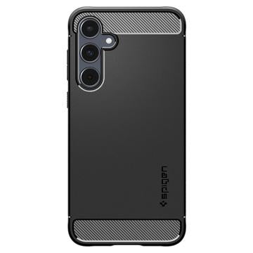 Samsung Galaxy A55 Spigen Rugged Armor TPU Cover - Sort