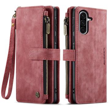 Samsung Galaxy A56 Caseme C30 Multifunktionel Pung - Rød