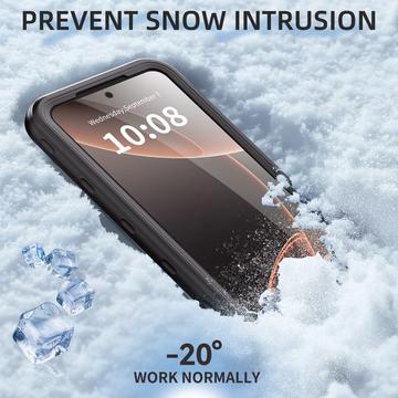 Samsung Galaxy A56 Redpepper IP68 Vandtæt Cover - Sort / Klar