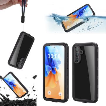 Samsung Galaxy A56 Redpepper IP68 Vandtæt Cover - Sort / Klar