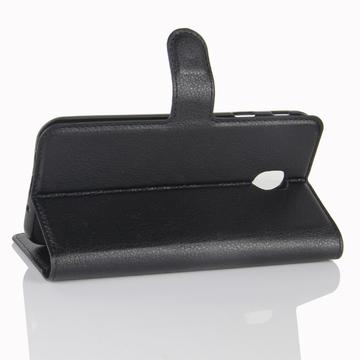 Samsung Galaxy J3 (2017) Pung Cover med Magnetisk Lukning - Sort