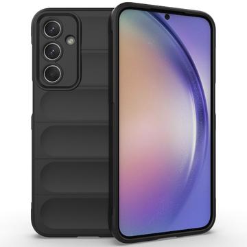 Samsung Galaxy M35 Rugged TPU Cover - Sort