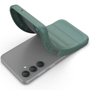 Samsung Galaxy M35 Rugged TPU Cover - Grøn