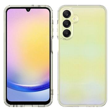 Samsung Galaxy M35 Ridsefast Hybrid Cover - Gennemsigtig