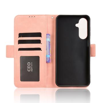 Samsung Galaxy M36 Kortholder Pung Etui - Pink