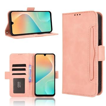 Samsung Galaxy M36 Kortholder Pung Etui - Pink