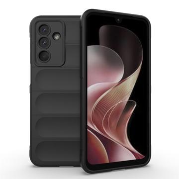 Samsung Galaxy M36 Rugged TPU Cover - Sort