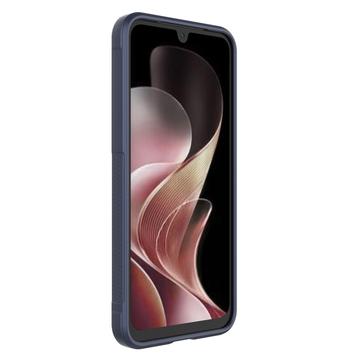Samsung Galaxy M36 Rugged TPU Cover - Mørkeblå