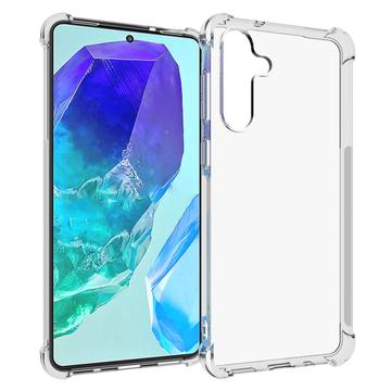 Samsung Galaxy M55/F55/C55 Stødsikkert TPU Cover - Gennemsigtig