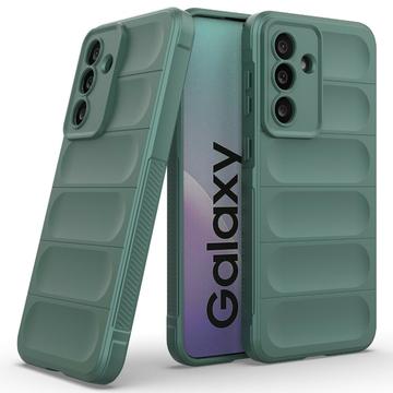 Samsung Galaxy M56 Rugged TPU Cover - Grøn