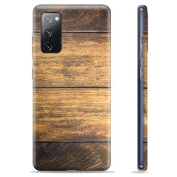 Samsung Galaxy S20 FE TPU Cover - Træ