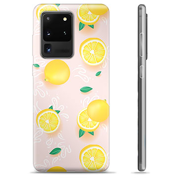 Samsung Galaxy S20 Ultra TPU Cover - Citron Mønster
