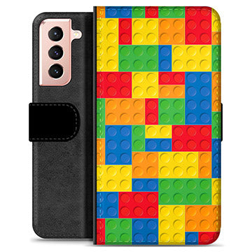 Samsung Galaxy S21 5G Premium Flip Cover med Pung - Klodser