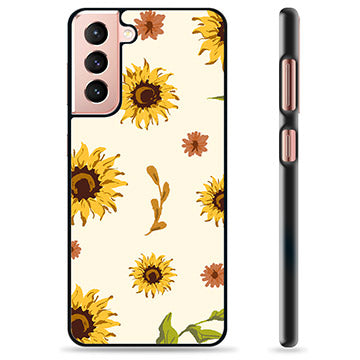 Samsung Galaxy S21 5G Beskyttende Cover - Solsikke