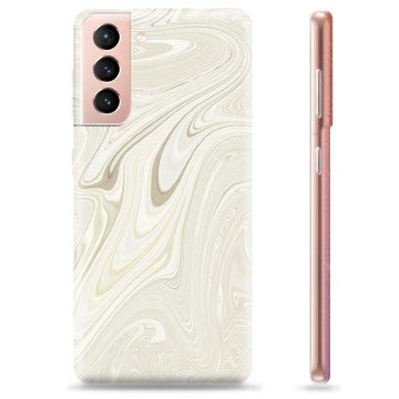 Samsung Galaxy S21 5G TPU Cover - Perle Marmor