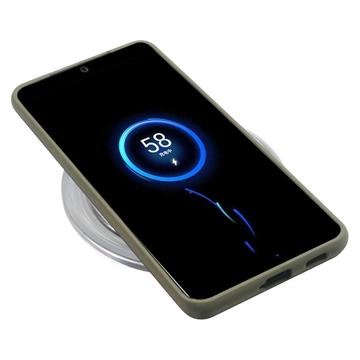Samsung Galaxy S21 Ultra 5G GreyLime Biologisk Nedbrydeligt Cover - Grøn