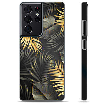 Samsung Galaxy S21 Ultra 5G Beskyttende Cover - Gyldne Blade