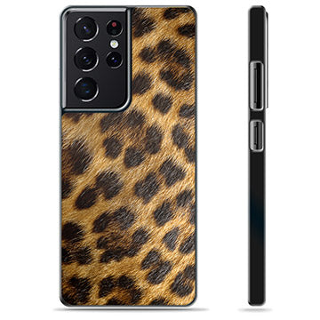 Samsung Galaxy S21 Ultra 5G Beskyttende Cover - Leopard