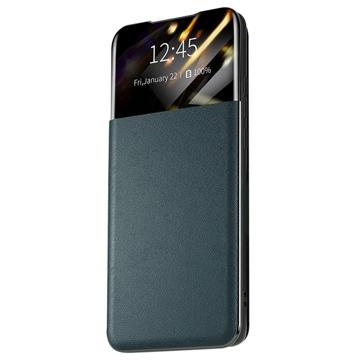 Samsung Galaxy S22 5G Front Smart View Flip Cover - Grøn