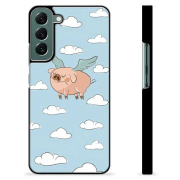 Samsung Galaxy S22+ 5G Beskyttende Cover - Flyvende Gris