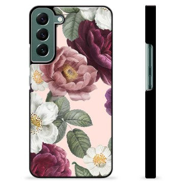 Samsung Galaxy S22+ 5G Beskyttende Cover - Romantiske Blomster