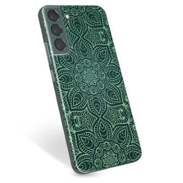Samsung Galaxy S22+ 5G TPU Cover - Grøn Mandala