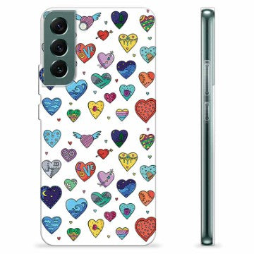 Samsung Galaxy S22+ 5G TPU Cover - Hjerter
