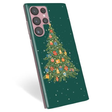 Samsung Galaxy S22 Ultra 5G TPU Cover - Juletræ