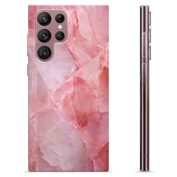 Samsung Galaxy S22 Ultra 5G TPU Cover - Lyserød Kvarts
