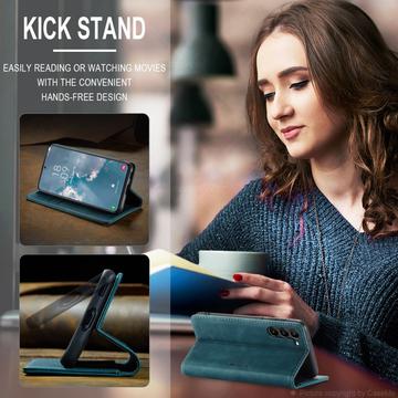 Samsung Galaxy S23 5G Caseme 013 Series Pung - Blå