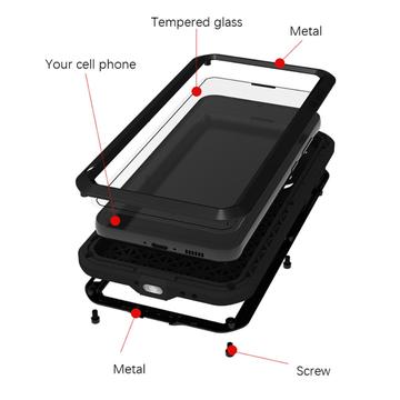 Samsung Galaxy S23 FE Love Mei Powerful Hybrid Cover - Sort
